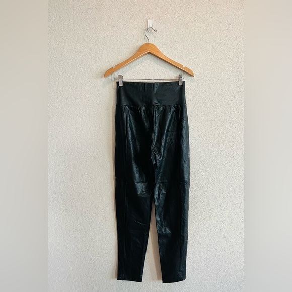 High Waisted Faux Leather Pant Size S - Picture 2 of 3